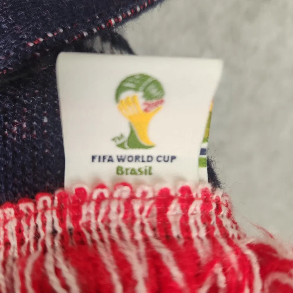 USA Soccer Scarf Adidas FIFA World Cup Brazil 2014 Acrylic Germany Mens Football